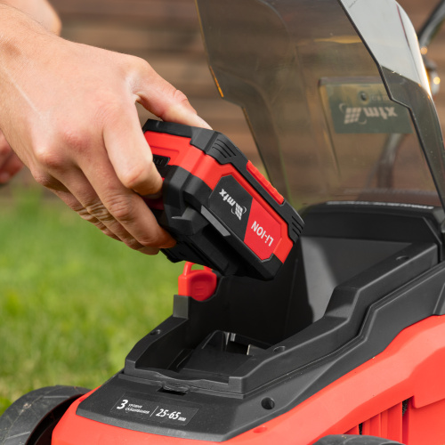 Газонокосилка аккумуляторная бесщеточная CLM-320, 320 мм, травосб. 30 л, Li-Ion, 20 В MTX по ценам производителя в Воронеже с доставкой по всей России