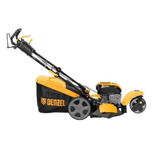 Бензиновая газонокосилка GLT-460SP-T, Trike 149 см3, 46 см, привод, панель, 60л Denzel по ценам производителя в Воронеже с доставкой по всей России