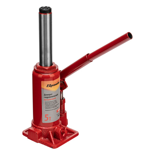 Домкрат гидравлический бутылочный 5 т, h подъема 180-340 мм Sparta Compact по ценам производителя в Воронеже с доставкой по всей России