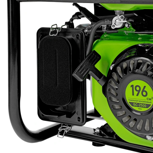 Генератор бензиновый БС-2500, 2.2 кВт, 230В, четырехтактный, 15 л, ручной стартер Сибртех по ценам производителя в Воронеже с доставкой по всей России