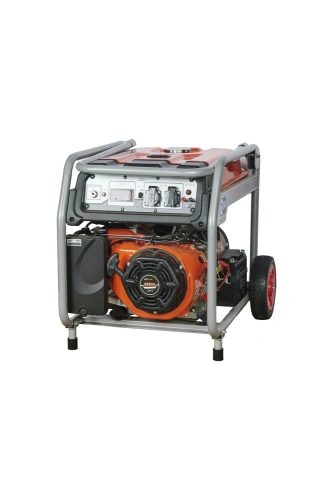 Генератор бензиновый 7,0 кВт 220В 27 л с электростартером и колесами TOR KM9500H по ценам производителя в Воронеже с доставкой по всей России