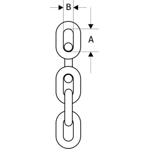 Цепь G80, круглозвенная, 32 Х 116, Класс Т8, высокопрочная, NK по ценам производителя в Воронеже с доставкой по всей России