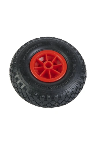 Колесо пневматическое резиновое 260 мм PR1805-2 (красное) по ценам производителя в Воронеже с доставкой по всей России