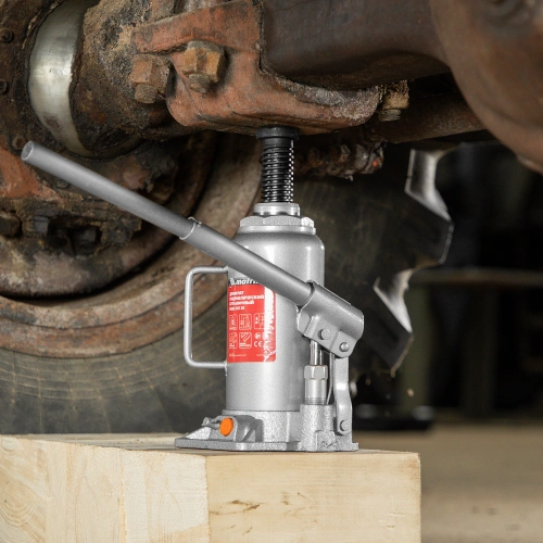 Домкрат гидравлический бутылочный, 12 т, h подъема 230-465 мм Matrix по ценам производителя в Воронеже с доставкой по всей России