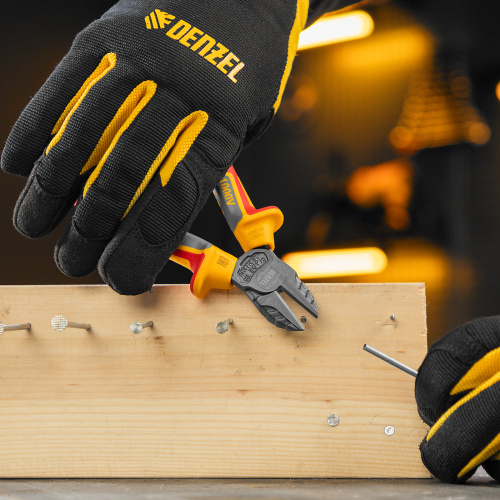 Бокорезы, диэлектрические рукоятки, до 1000 В, трехкомпонентные рукоятки, 160 мм Denzel по ценам производителя в Воронеже с доставкой по всей России