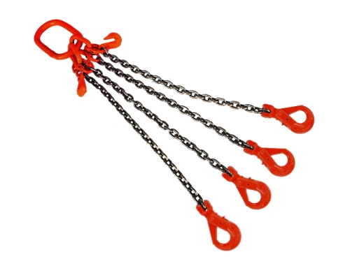Строп цепной TOR 4СЦ г/п 17,0 т 10,0 м с укорачивающими и самозакрывающимися крюками по ценам производителя в Воронеже с доставкой по всей России