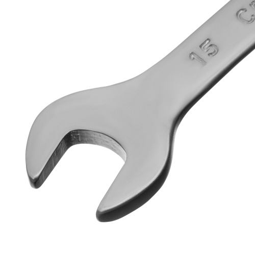 Ключ комбинированный, 15 мм, CrV, матовый хром Matrix по ценам производителя в Воронеже с доставкой по всей России