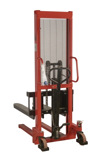 Штабелер гидравлический 1,5 т 1,6 м TOR CTY-E с раздвижными вилами по ценам производителя в Воронеже с доставкой по всей России