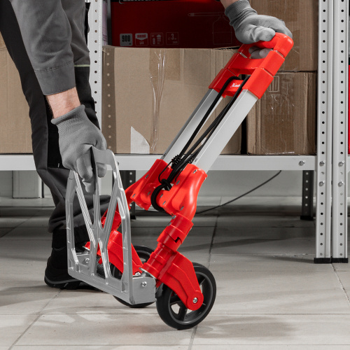 Тележка хозяйственная, складная, 2 колесная, грузоподъемность 70 кг Matrix по ценам производителя в Воронеже с доставкой по всей России