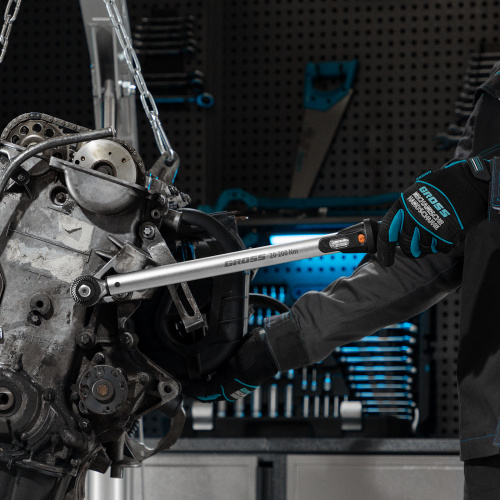 Ключ динамометрический, 20-200 Нм, 1/2", CrV Gross по ценам производителя в Воронеже с доставкой по всей России