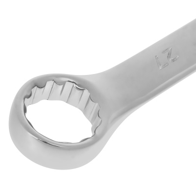 Ключ комбинированный, 27 мм, CrV, полированный хром Matrix по ценам производителя в Воронеже с доставкой по всей России