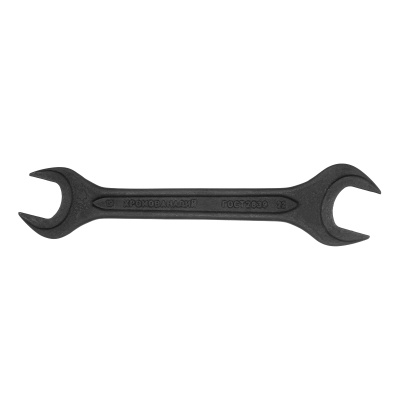 Ключ рожковый,19 х 22 мм, CrV, фосфатированный Сибртех по ценам производителя в Воронеже с доставкой по всей России