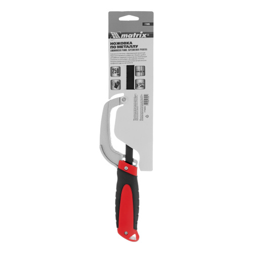 Ножовка по металлу, 250 мм, обрезиненная рукоятка Matrix по ценам производителя в Воронеже с доставкой по всей России