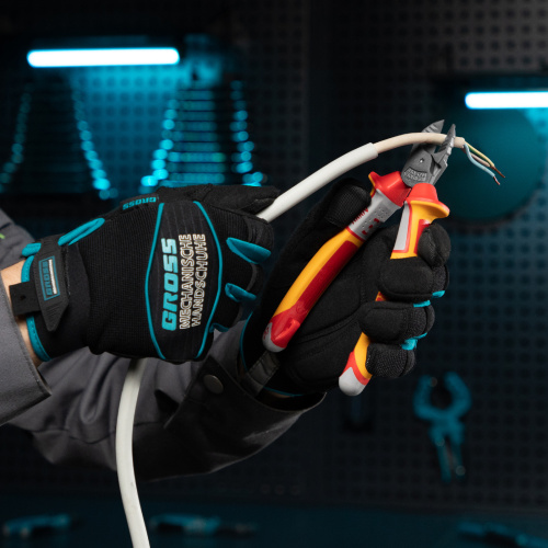 Бокорезы, диэлектрические рукоятки, до 1000 В, трехкомпонентные рукоятки, 180 мм Gross по ценам производителя в Воронеже с доставкой по всей России