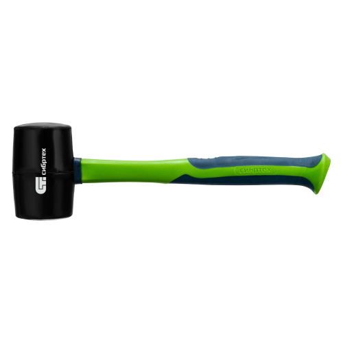 Киянка резиновая, 680 г, черная резина, фибергласовая рукоятка Сибртех по ценам производителя в Воронеже с доставкой по всей России