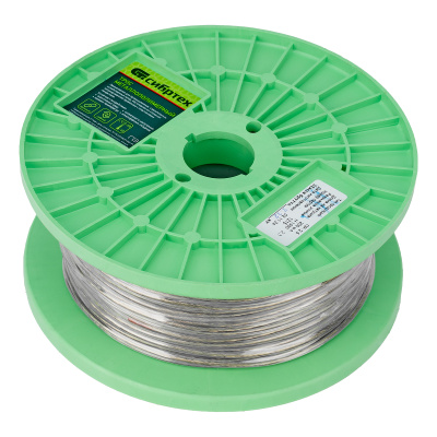 Трос металлополимерный прозрачный ПР-2.5, толщина 2.5 мм, катушка 200 метров Сибртех по ценам производителя в Воронеже с доставкой по всей России