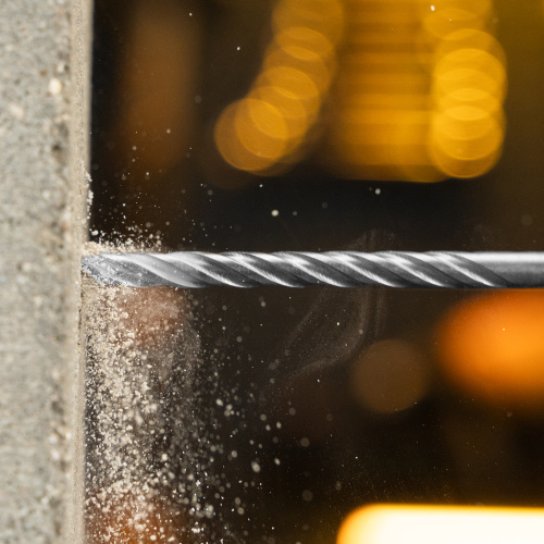 Бур по бетону, цельная крестовая пластина, 6x165 мм, SDS PLUS Denzel по ценам производителя в Воронеже с доставкой по всей России