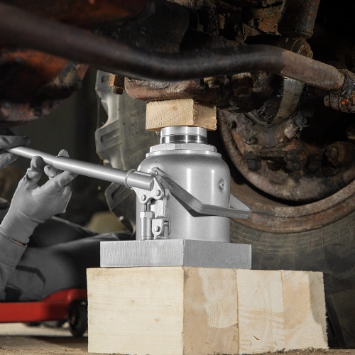 Домкрат гидравлический бутылочный, 50 т, высота подъема 240-370 мм Matrix по ценам производителя в Воронеже с доставкой по всей России