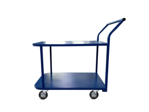 Тележка платформенная TOR ТП-2Я (600х900) 2х-ярусная (125мм) по ценам производителя в Воронеже с доставкой по всей России