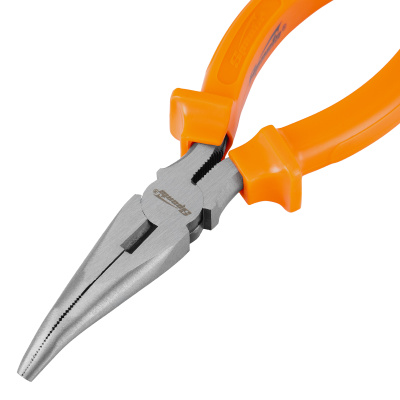 Длинногубцы изогнутые Classic, 160 мм, шлифованные, пластмассовые рукоятки Sparta по ценам производителя в Воронеже с доставкой по всей России