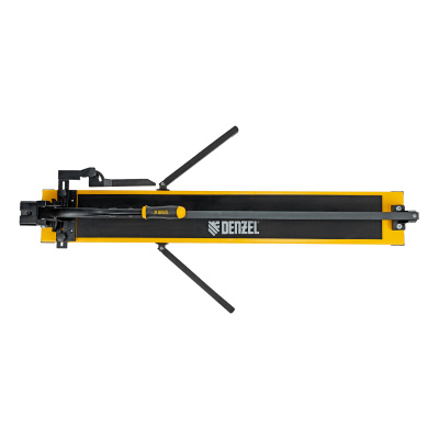Плиткорез рельсовый 1000х16мм, каретка на подш., стальная станина, усил. рукоятка-пенал Denzel по ценам производителя в Воронеже с доставкой по всей России