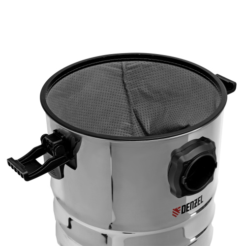 Пылесос строительный RVC30, 1400 Вт, бак 30 л, шланг 3 м, розетка с автосинхр. Denzel по ценам производителя в Воронеже с доставкой по всей России