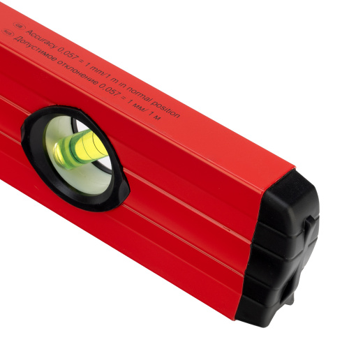 Уровень алюминиевый, 800 мм, фрезерованный, 3 глазка, две эргономичные ручки Matrix по ценам производителя в Воронеже с доставкой по всей России