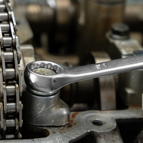 Ключ комбинированный, 12 мм, CrV, матовый хром Stels по ценам производителя в Воронеже с доставкой по всей России