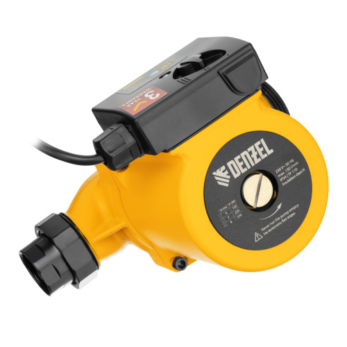 Циркуляционный насос CP25-8, напор 8 м, 130 л/мин, 1 м кабель, монт. длина 180 мм Denzel по ценам производителя в Воронеже с доставкой по всей России