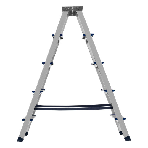 Стремянка двусторонняя 5 ступеней, алюминиевая, Сибртех по ценам производителя в Воронеже с доставкой по всей России