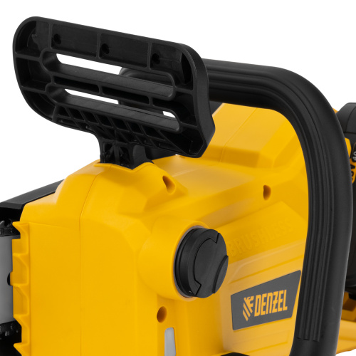 Цепная пила аккумуляторная бесщеточная RCS400-36, Li-ion, 36 В, 4 Ач, шина 400 мм Denzel по ценам производителя в Воронеже с доставкой по всей России