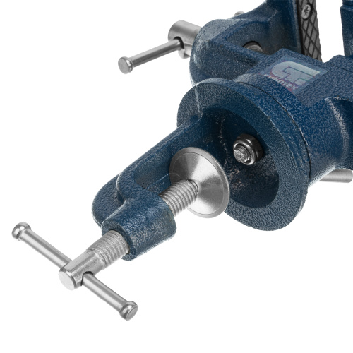 Тиски слесарные, настольные, поворотные, ширина рабочих губок 50 мм, наковальня Сибртех по ценам производителя в Воронеже с доставкой по всей России