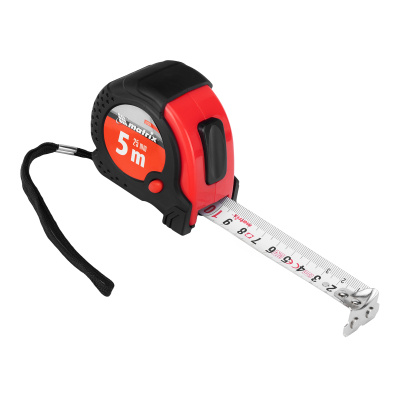 Рулетка Status Magnet fixation,5 м х 25 мм,обрезиненный корпус,зацеп с магнитом Matrix по ценам производителя в Воронеже с доставкой по всей России