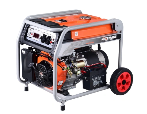 Генератор бензиновый 6,0 кВт 220В 27 л с электростартером и колесами TOR KM8000H по ценам производителя в Воронеже с доставкой по всей России
