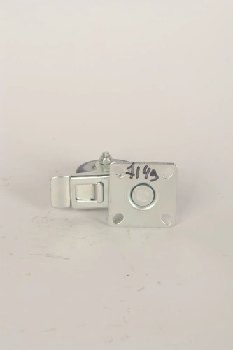 Колесо аппаратное поворотное SCvb 25 50 мм с тормозом (синяя резина) по ценам производителя в Воронеже с доставкой по всей России