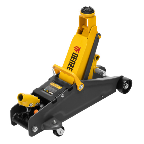 Домкрат гидравлический подкатной с фиксатором, 2,8 т, 135-385 мм Denzel по ценам производителя в Воронеже с доставкой по всей России