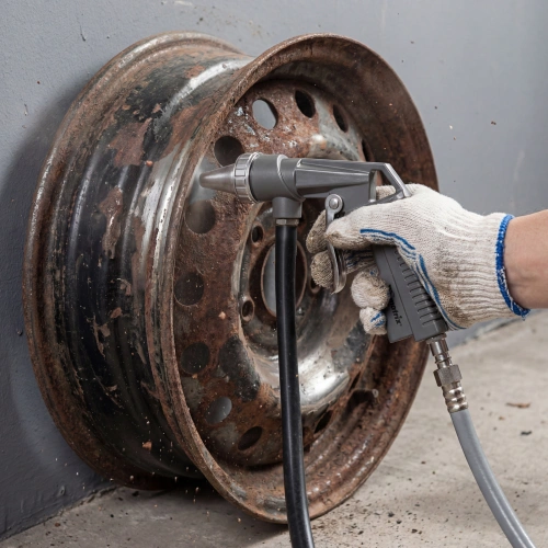 Пистолет пескоструйный со шлангом, пневматический Matrix по ценам производителя в Воронеже с доставкой по всей России