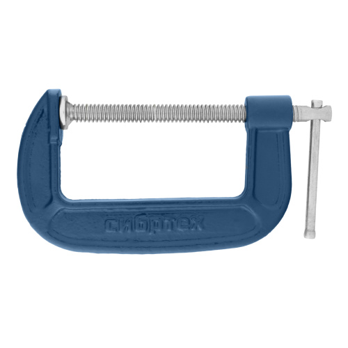 Струбцина G-образная, 100 мм Сибртех по ценам производителя в Воронеже с доставкой по всей России