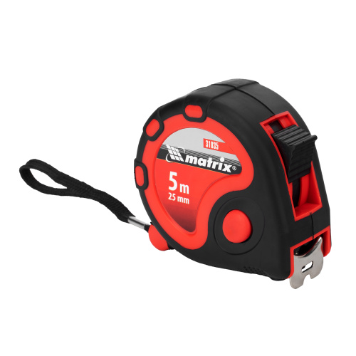 Рулетка Status 3 fixations,5 м х 25 мм,двухкомпонентный корпус,3 фиксации ленты Matrix по ценам производителя в Воронеже с доставкой по всей России