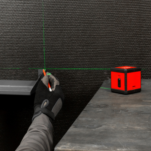 Лазерный уровень XQB GREEN Basic SET, 20 м, зеленый луч, батарейки, резьба 1/4" MTX по ценам производителя в Воронеже с доставкой по всей России