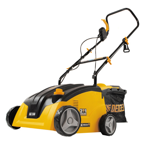 Скарификатор-аэратор  электрический SAE-1500, 1500 Вт, -11/+5 мм, 32 cм Denzel по ценам производителя в Воронеже с доставкой по всей России