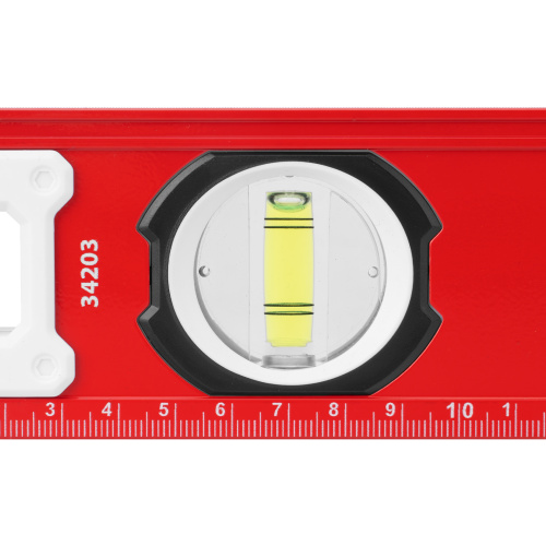 Уровень алюминиевый, фрезерованный, 3 глазка, рукоятки, 1000 мм Matrix по ценам производителя в Воронеже с доставкой по всей России