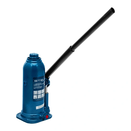 Домкрат гидравлический бутылочный, 5 т, h подъема 207-404 мм Stels по ценам производителя в Воронеже с доставкой по всей России