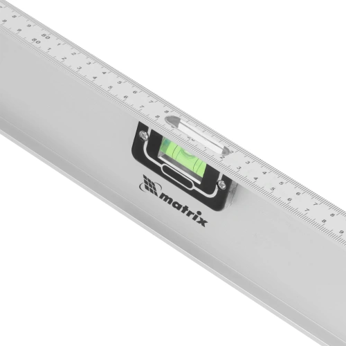 Уровень алюминиевый "Рельс", 1800 мм, 3 глазка (1 поворотный) Matrix по ценам производителя в Воронеже с доставкой по всей России