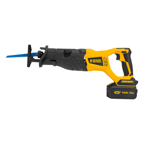 Пила сабельная аккумуляторная бесщет BRC-120,  18В Li-Ion Denzel по ценам производителя в Воронеже с доставкой по всей России