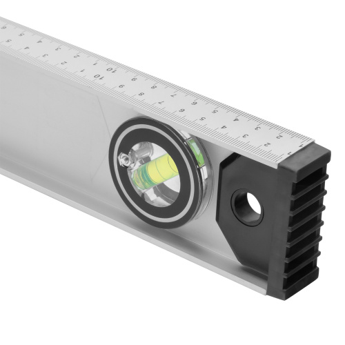 Уровень алюминиевый "Рельс", 1800 мм, 3 глазка (1 поворотный) Matrix по ценам производителя в Воронеже с доставкой по всей России