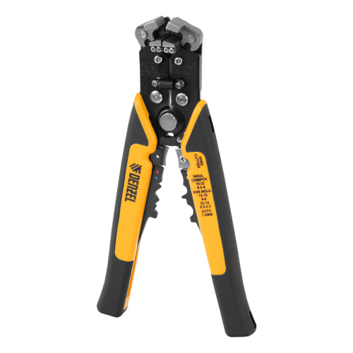 Щипцы для зачистки электропроводов 0,2-6 мм², функция обрезания проводов Denzel по ценам производителя в Воронеже с доставкой по всей России