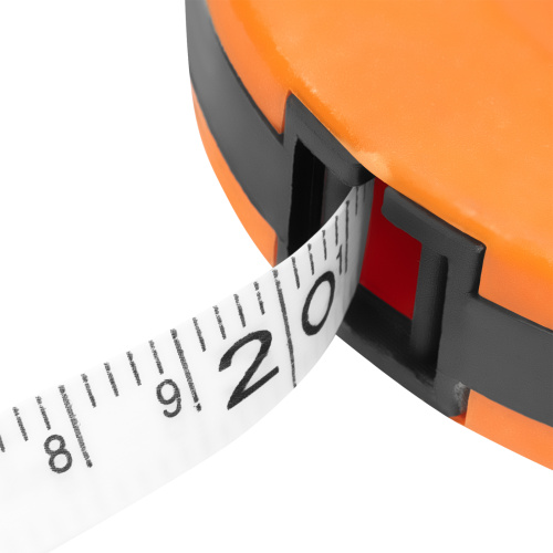 Рулетка геодезическая, 10 м х 12,5 мм, лента ПВХ, закрытый круглый корпус Sparta по ценам производителя в Воронеже с доставкой по всей России
