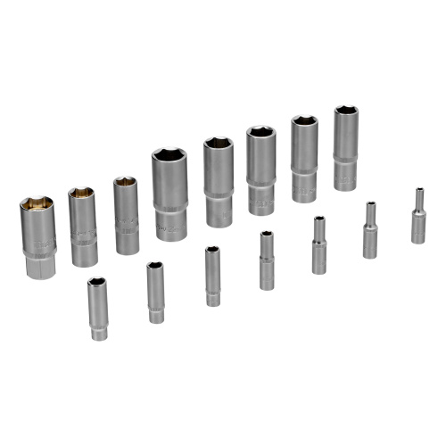 Набор инструментов, 1/2", 1/4", CrV, S2, пластиковый кейс, 194 предмета Denzel по ценам производителя в Воронеже с доставкой по всей России