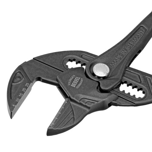 Клещи переставные, кнопочный механизм, обливные рукоятки, сантехнические, 250 мм Denzel по ценам производителя в Воронеже с доставкой по всей России